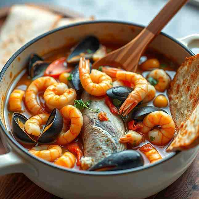 Fish Stew Recipe - Seafood Dish